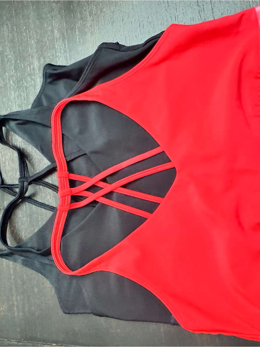 Under Armour Set of 3 Strappy Tank Top - Hot Pink & Black